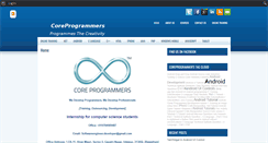 Desktop Screenshot of coreprogrammers.com